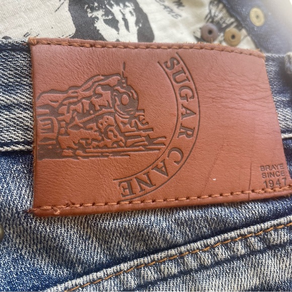 Vintage Sugar Cane Reg. 7. M studded jeans - Picture 10 of 16